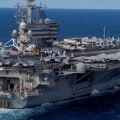How long can aircraft carriers stay at sea?